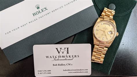 bob ridley rolex|Bob Ridley Services Modern Rolex, Too! .